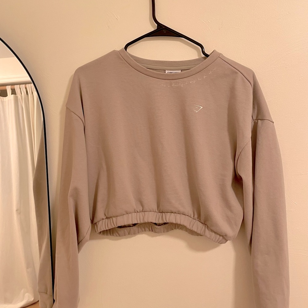Gymshark Whitney Simmons Cropped Pullover - size M